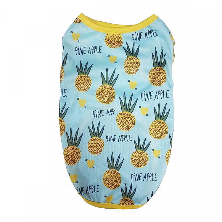 Áo chó mèo hoạt tiết pineapple