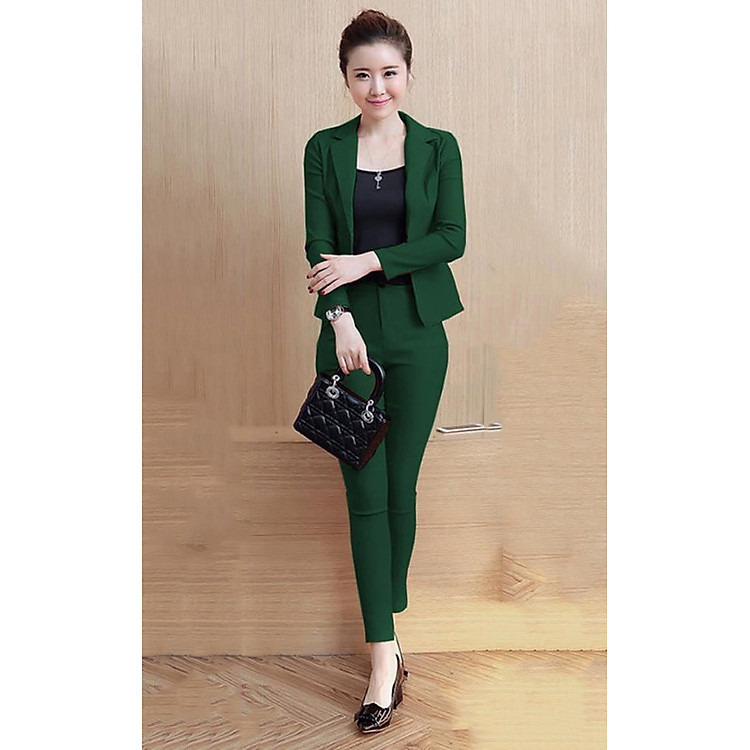 Set nguyên bộ áo Vest quần dài kèm áo thun