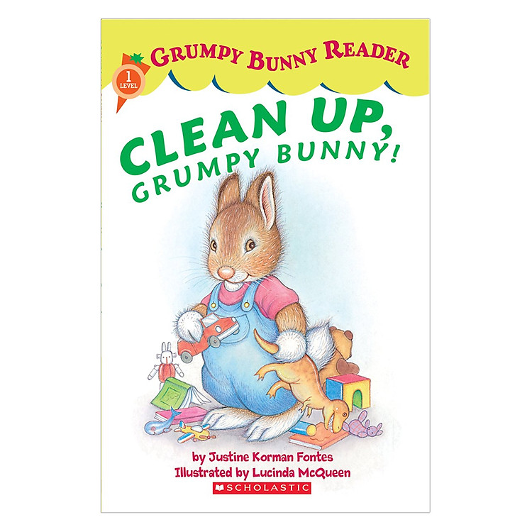 Sách Grumpy Bunny Reader #2: Clean Up, Grumpy Bunny