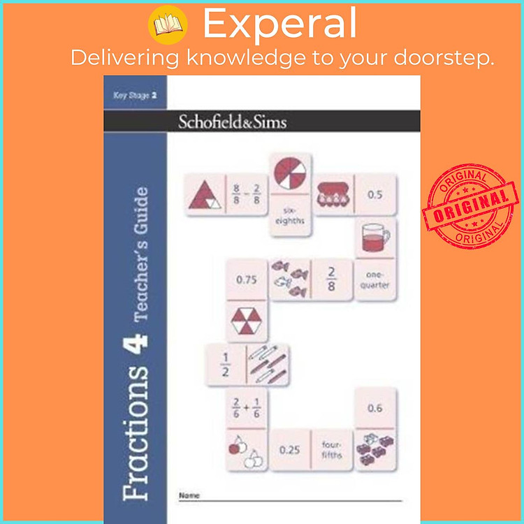 Sách - Fractions, Decimals and Percentages Book 4 Teacher's Guide (Year 4, A by Schofield & Sims (UK edition, paperback)