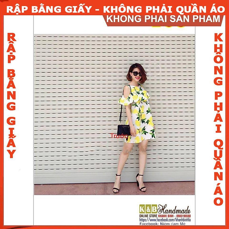 Rập Giấy Mã 201 (Bản Vẽ) – Đầm Hở Vai XL