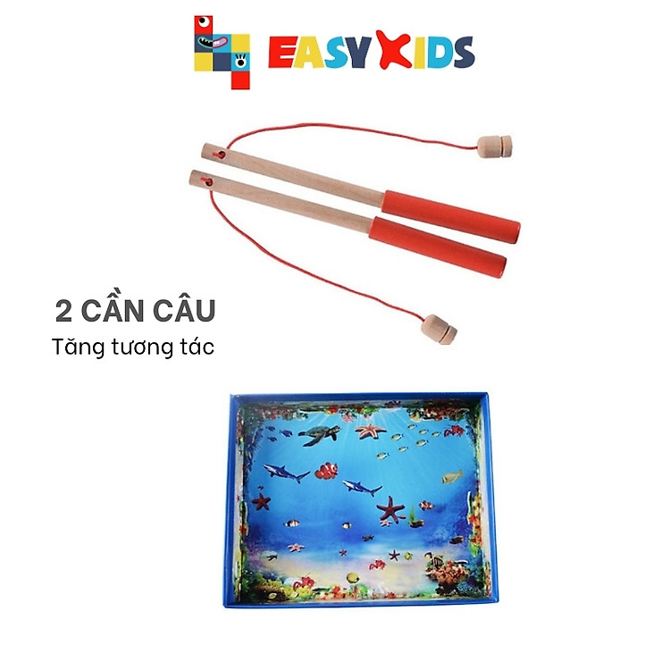 Đồ Chơi Gỗ Câu Cá Nam Châm Chính hãng Giá tốt - Hình ảnh 5