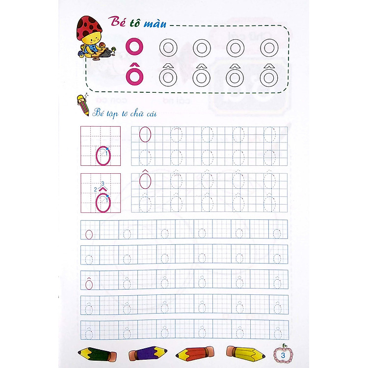 Vở Tập Tô Chữ Mẫu Giáo (Dành Cho Trẻ 4-5 Tuổi) (Tái Bản 2023) - Ảnh 2