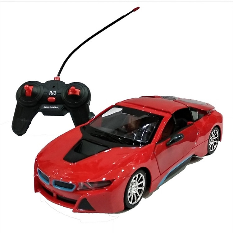 Đô Chơi Xe Điều Khiển BMW Mở Cửa Tự Động KT A127-R - Màu Đỏ