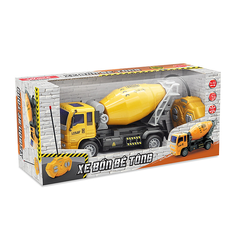 Xe bồn bê tông điều khiển DK81092 Chính hãng Ưu đãi - Hình ảnh 2