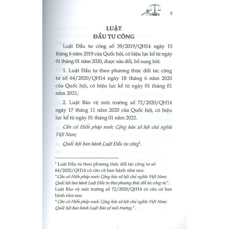 Luật Đầu Tư Công (Sửa đổi, bổ sung năm 2020, 2022) - Ảnh 3
