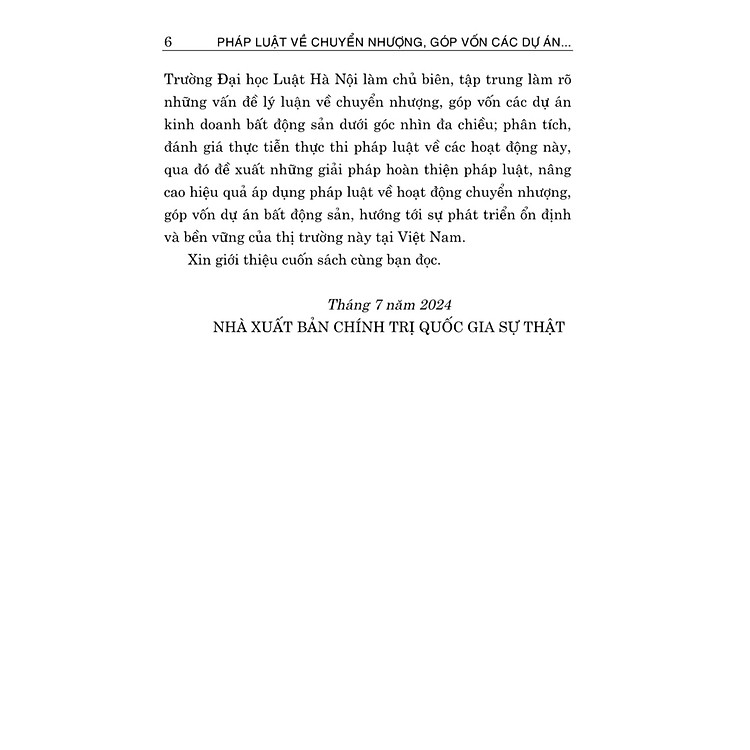 Pháp luật về chuyển nhượng, góp vốn các dự án bất động sản của doanh nghiệp kinh doanh bất động sản - Ảnh 3