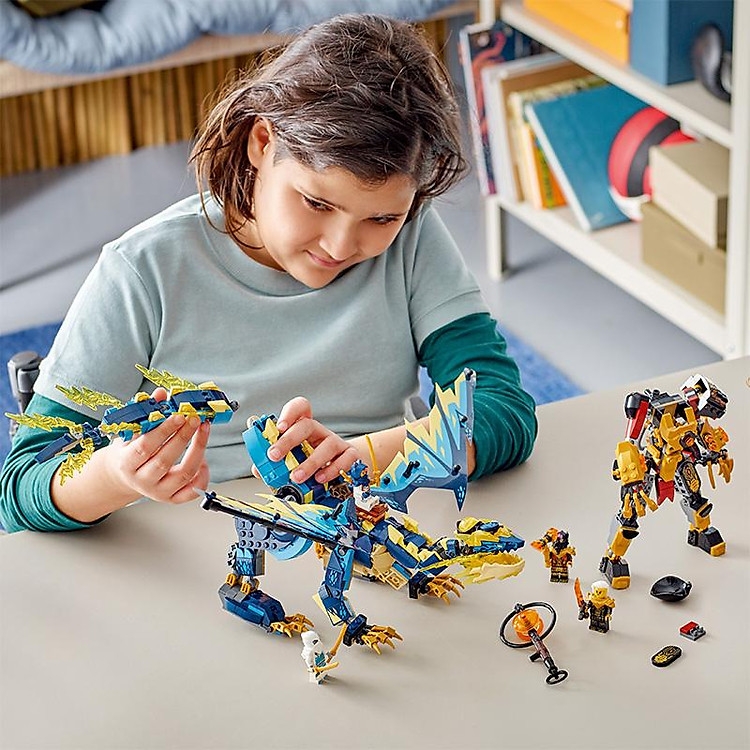 Mua Đồ Chơi Lắp Ráp Rồng Ninjago 71796 Chính hãng Giá rẻ - Hình ảnh 5