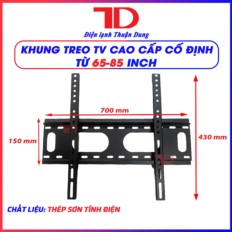 Khung treo tivi cao cấp cố định các loại Hàng Chính Hãng - Điện Lạnh Thuận Dung