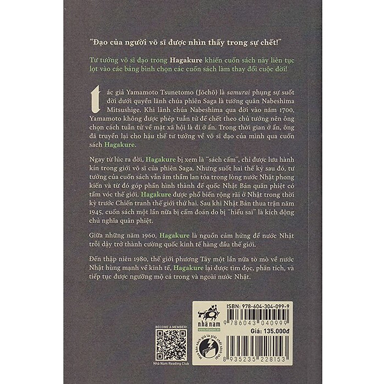 Hagakure - Luận Đàm Về Cốt Tủy Võ Sĩ Đạo - Ảnh 2