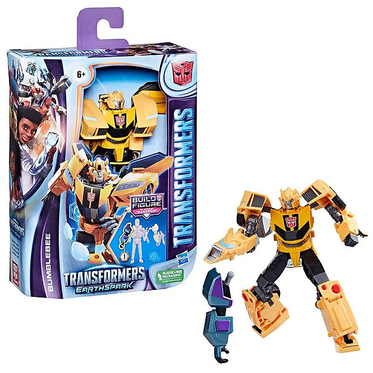 Mua Đồ Chơi TRANSFORMERS Bumblebee Earthspark Deluxe Chính hãng Giá rẻ - Hình ảnh 2