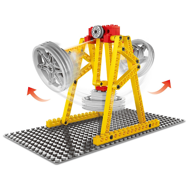 Mô hình Lắp ghép Tháp Cần Cẩu 3 trong 1 Chính hãng Giá rẻ - Hình ảnh 3