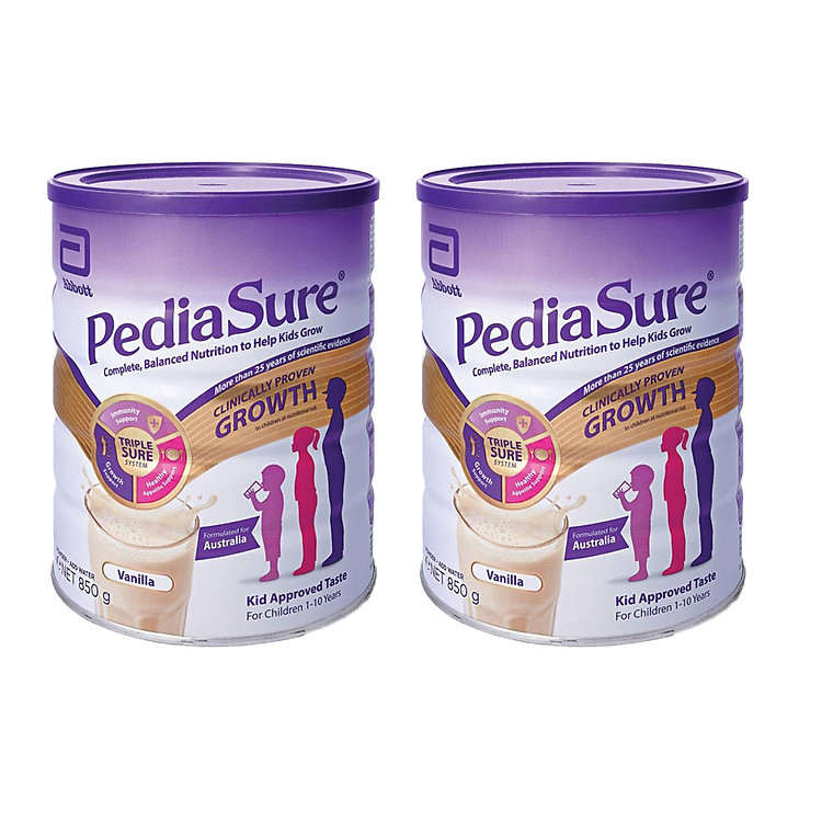 Sữa Bột Pediasure Úc 850g (2 Hộp)