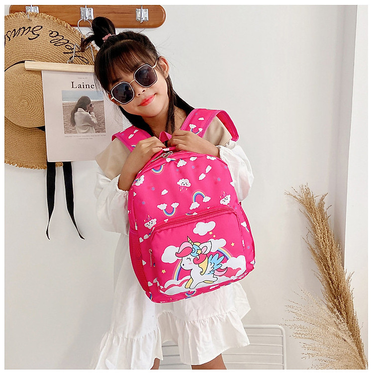 Ba lô học sinh BEE GEE HS1033 - đỏ nhạt - Ảnh 3