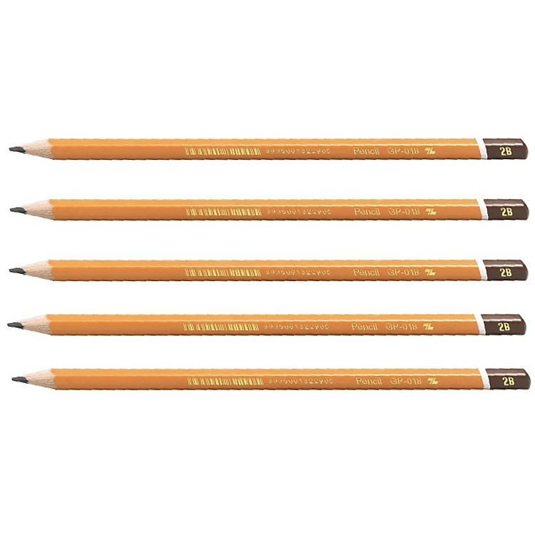 Bút chì gỗ Thiên Long GP-018 - Độ cứng 2B