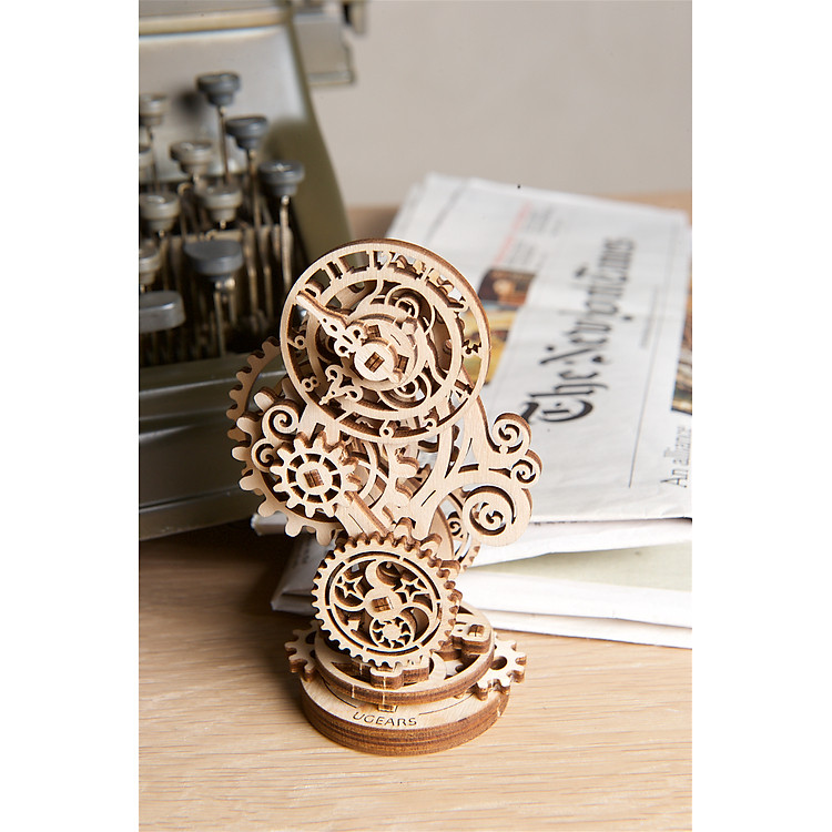 Mô hình Ugears Steampunk Clock 3D Chính hãng Ưu đãi - Hình ảnh 5