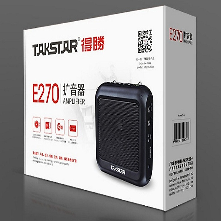 Máy trợ giảng có dây Takstar E270 ( bluetooth) Hàng chính hãng