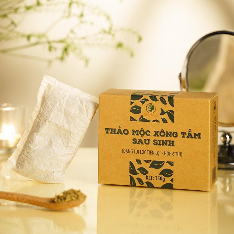 Combo 2 Hộp Thảo Mộc Xông Tắm Wonmom Chính hãng Giá tốt - Hình ảnh 2