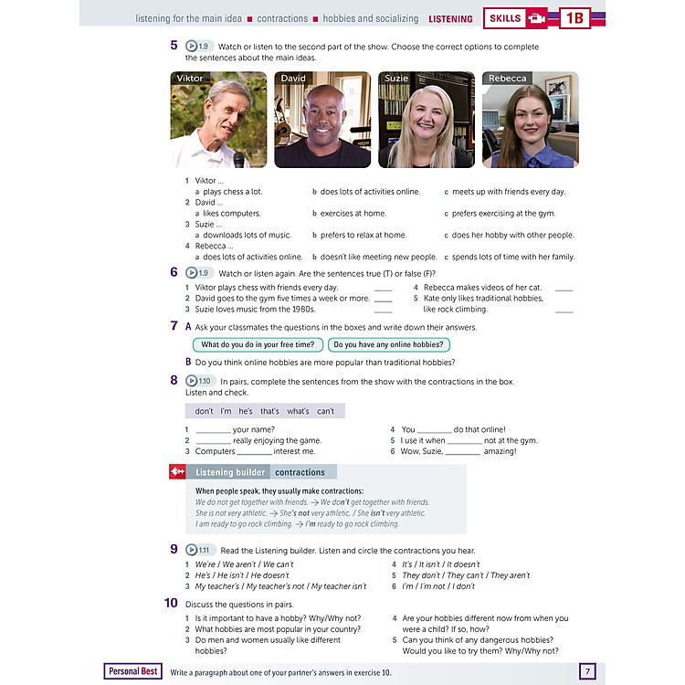 Personal Best American B1 Pre-intermediate Pack A (SB+WB+e-learning) - Ảnh 5