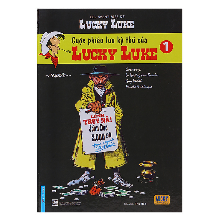 Sách Cuộc Phiêu Lưu Kỳ Thú Của Lucky Luke (Tập 1)