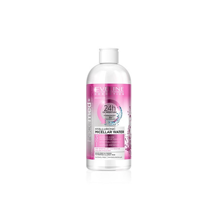 Nước tẩy trang dưỡng ẩm FACEMED cho da khô nhạy cảm 400ml