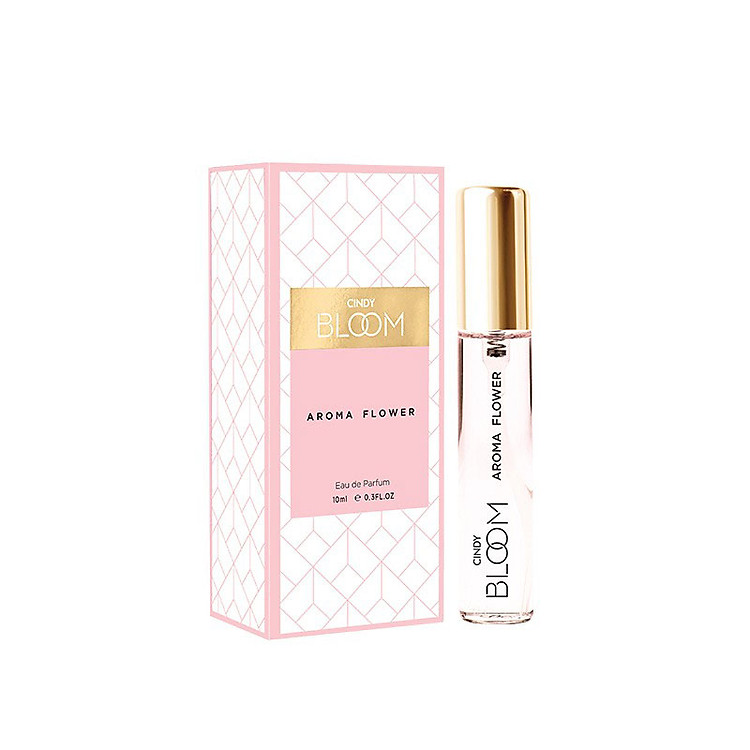 Nước hoa nữ Cindy Bloom Aroma Flower mùi hương ngọt ngào nữ tính 10ml chính hãng