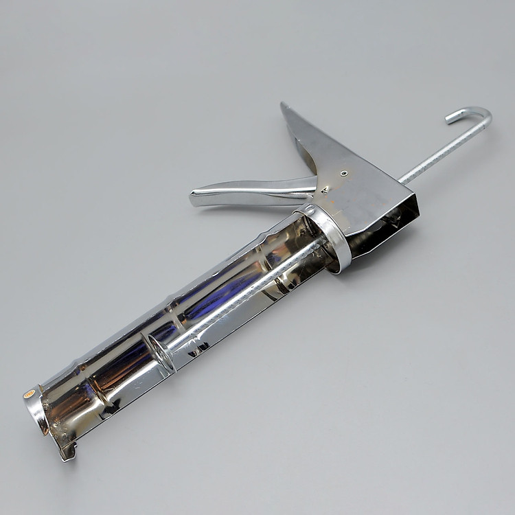 Súng máng silicon có lỗ cắt đầu nắp keo