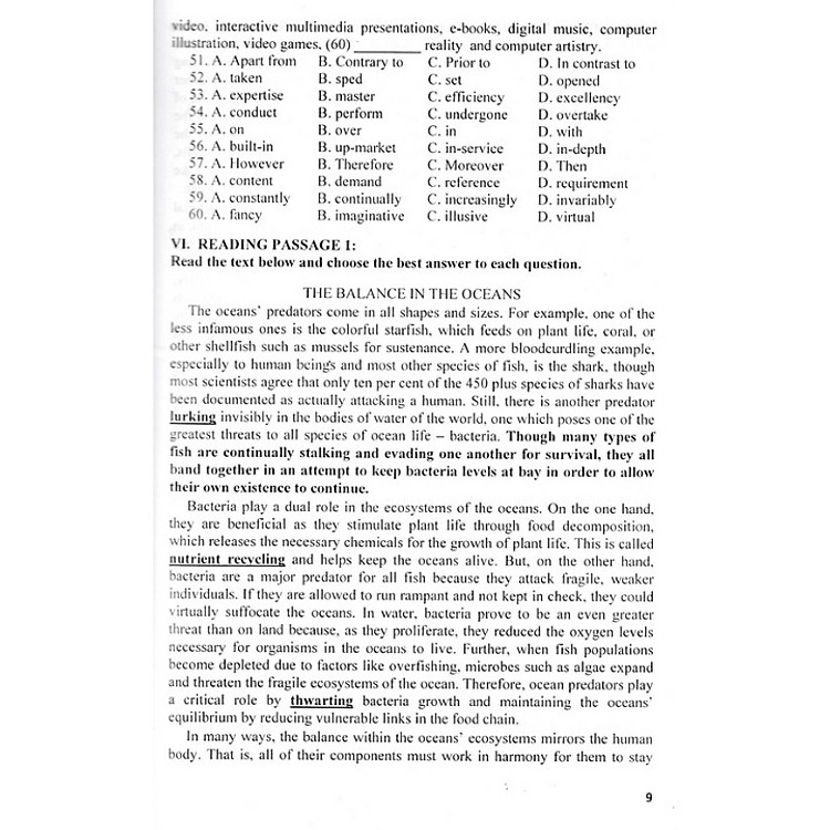 Tổng Ôn Tập Đề Thi Olympic 30 Tháng 4 Tiếng Anh 10 - Ảnh 7