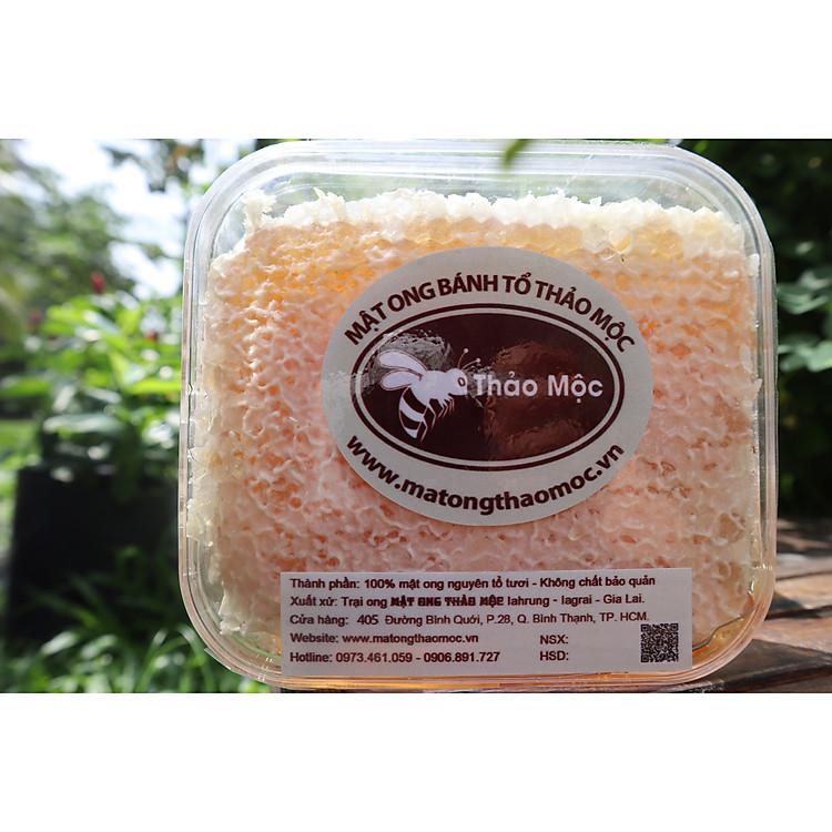 Mật Ong Bánh Tổ Thảo Mộc Hộp 330gr