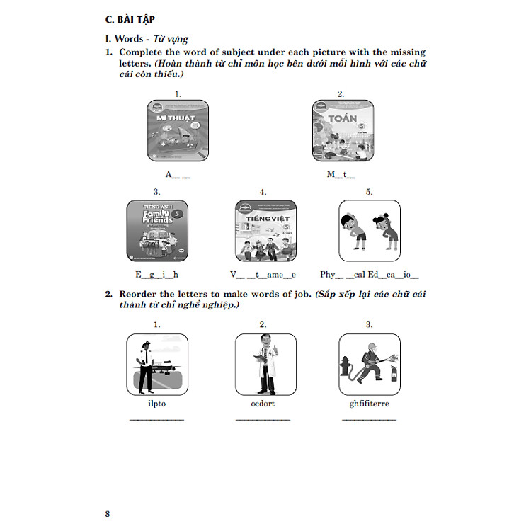 Bài Tập Tiếng Anh + Tập Viết Tiếng Anh Lớp 4 (Bộ Sách Family And Friends 4 National Edition) - Ảnh 8