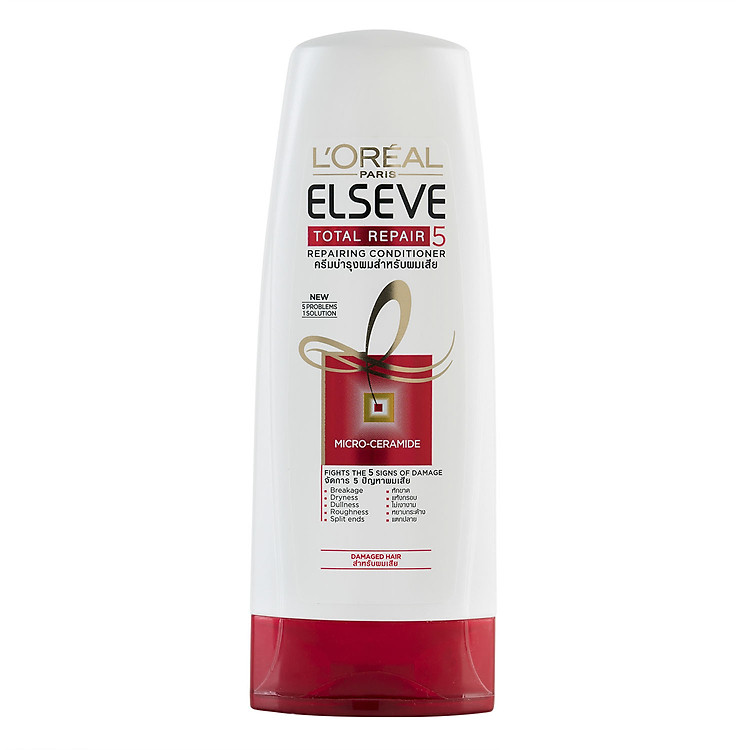 Dầu Xả Phục Hồi Tóc Hư Tổn L'Oreal Paris Total Repair 5 165ml