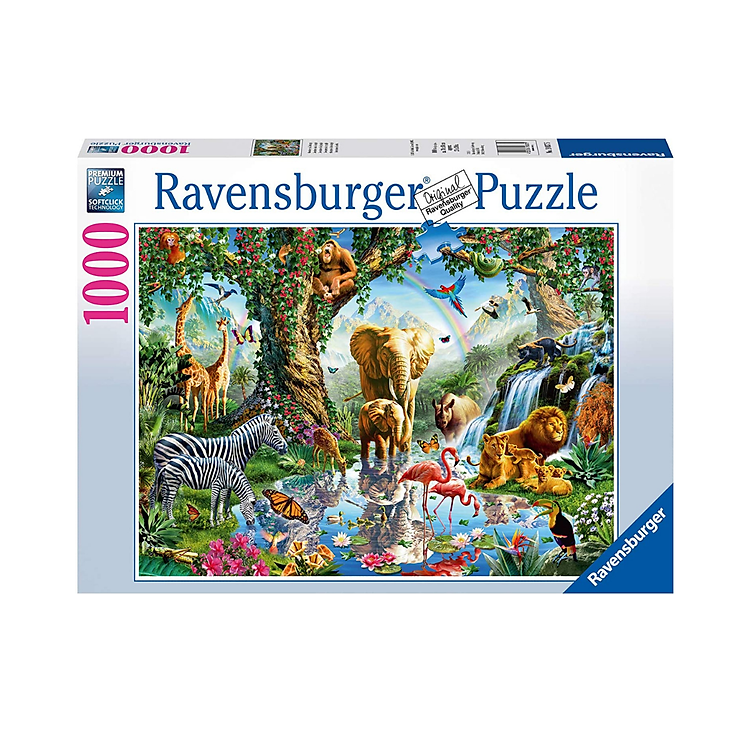 Chọn mua tại Shopee: Puzzle Adventures in the Jungle 1000 mảnh - Giá tốt nhất tại Mall Shop