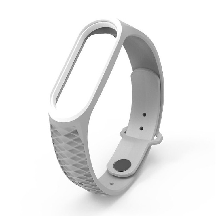 Dây đeo thay thế cho đồng hồ Xiaomi Miband 3 và 4 MB09 Mặt ngoài sần