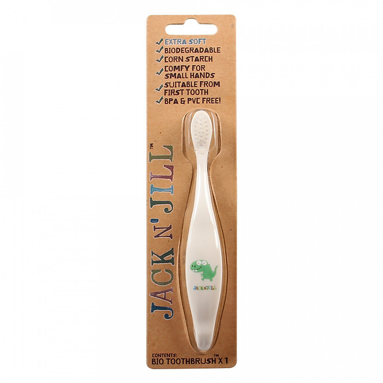 Bàn chải đánh răng hữu cơ Jack N' Jill ( Khủng Long)