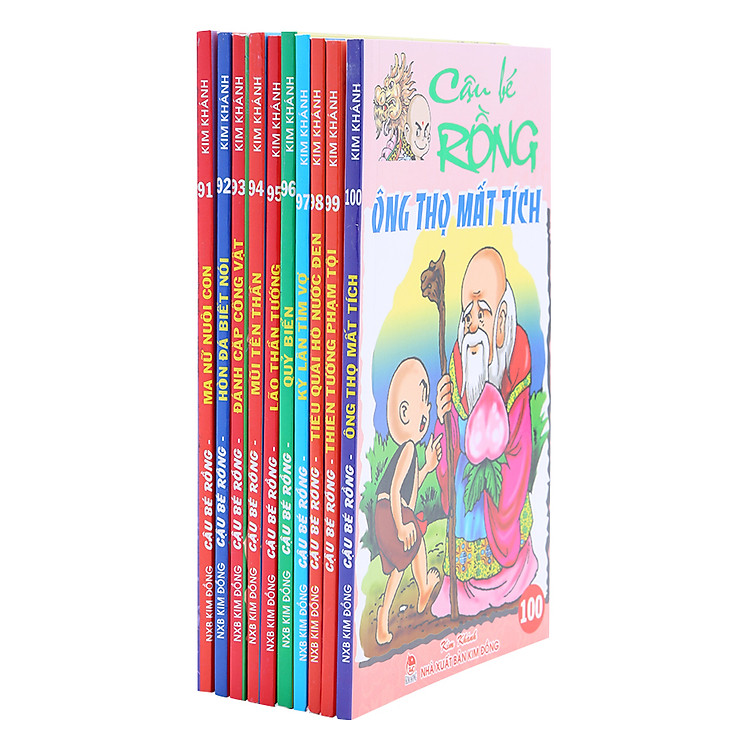 Bộ Truyện Tranh Cậu Bé Rồng (Tập 91 - 100)