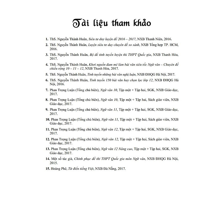 Chiến Thắng Kì Thi THPT Quốc Gia 2018 Môn Ngữ Văn - Ảnh 4