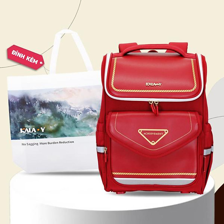 Ba Lô Chống Gù Kala Y TC2587_BT.0039 - Màu Đỏ Rượu - Ảnh 2