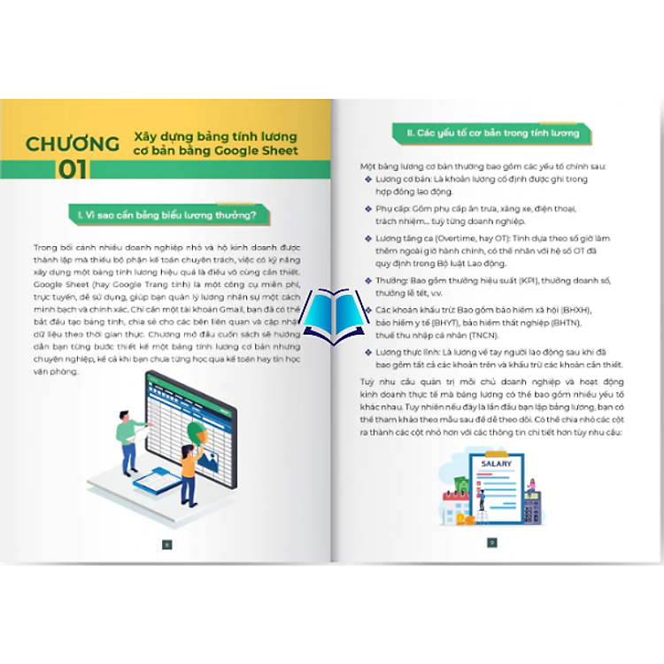 Bảng Biểu Mẫu Tính Lương Thưởng + Quản Lý Kho + Báo Cáo Tài Chính Bằng Googlesheet Dành Cho HKD, Doanh Nghiệp - Ảnh 4