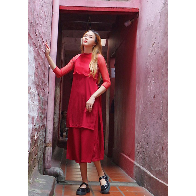 Set áo dài cách tân VADT1922