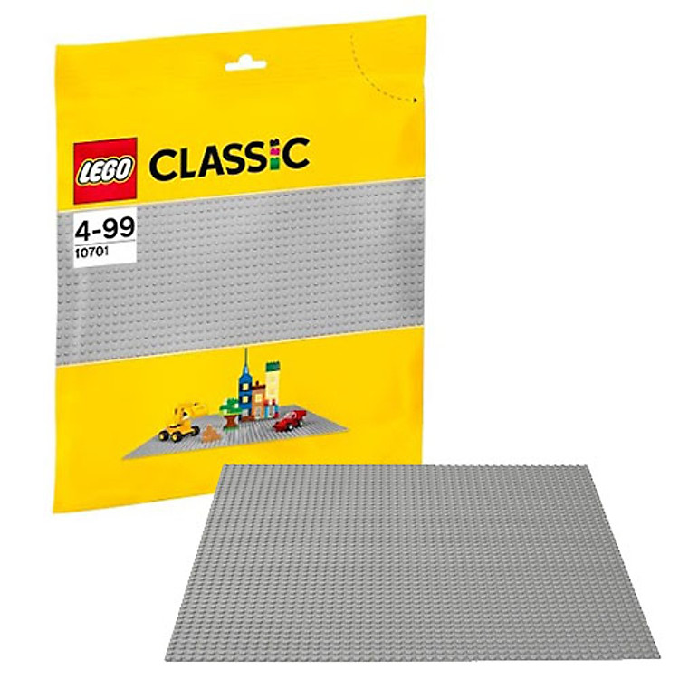 Đế Lót LEGO Classic 10701 - Xám