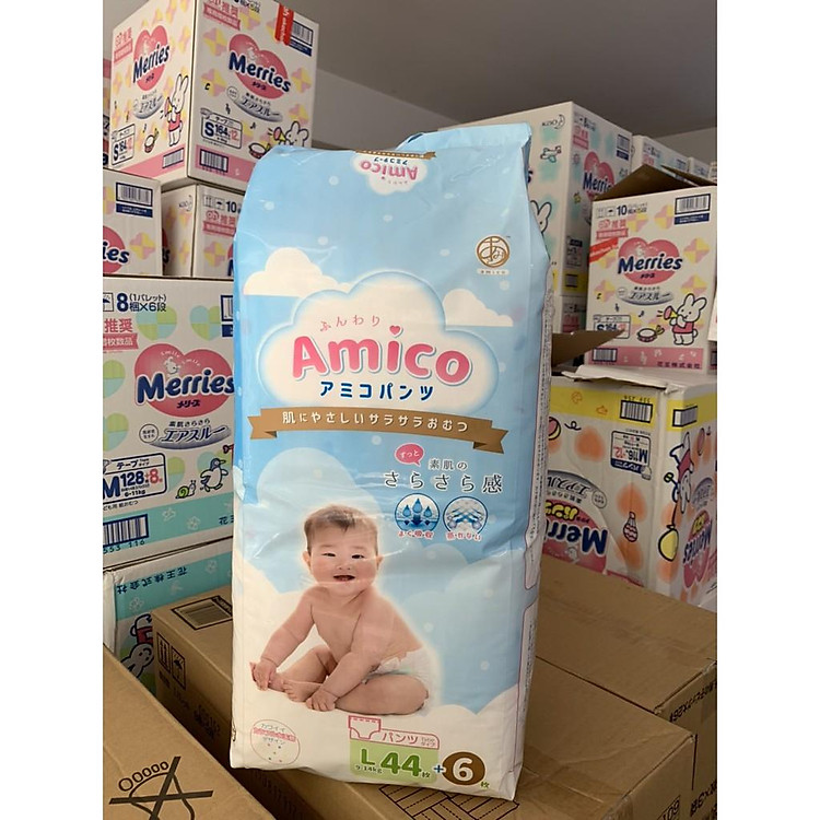 Mua Bỉm Amico nội địa Nhật - Combo 10 miếng Chính hãng Giá tốt - Hình ảnh 2