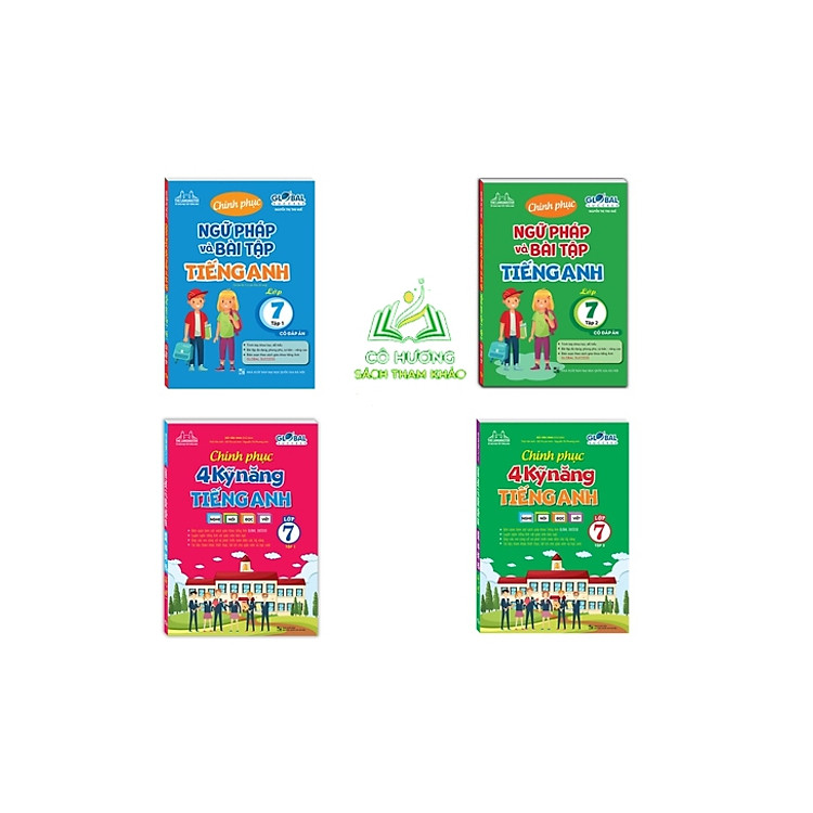 Chinh Phục Ngữ Pháp Và Bài Tập & Bài Tập Bổ Trợ & Chinh Phục 4 Kỹ Năng Tiếng Anh Lớp 7 T2