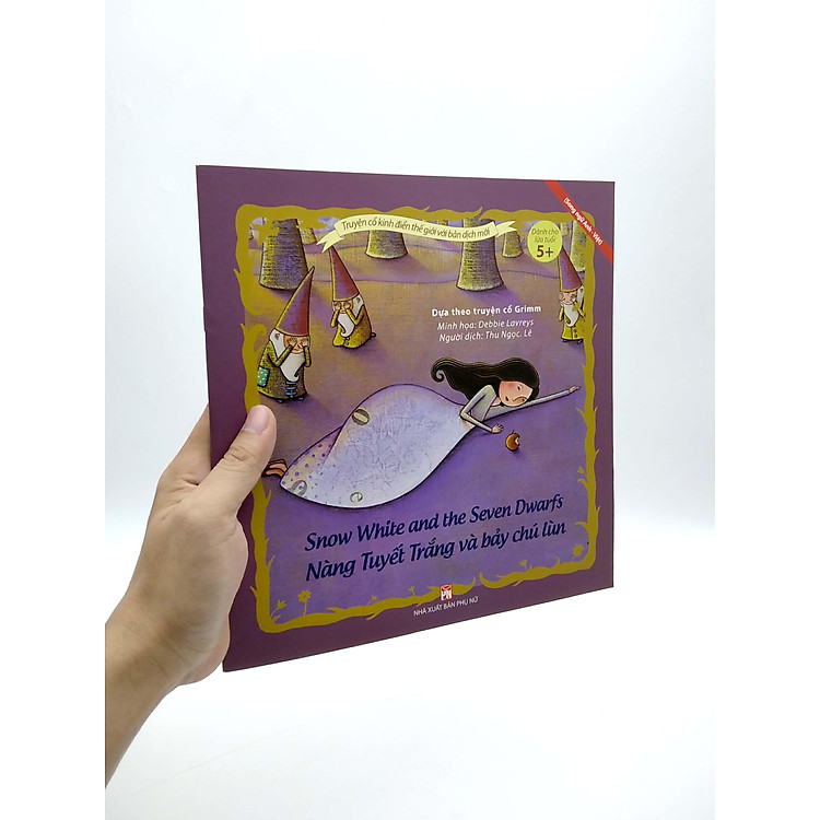 Truyện Cổ Kinh Điển Thế Giới - Nàng Tuyết Trắng Và Bảy Chú Lùn - Ảnh 5