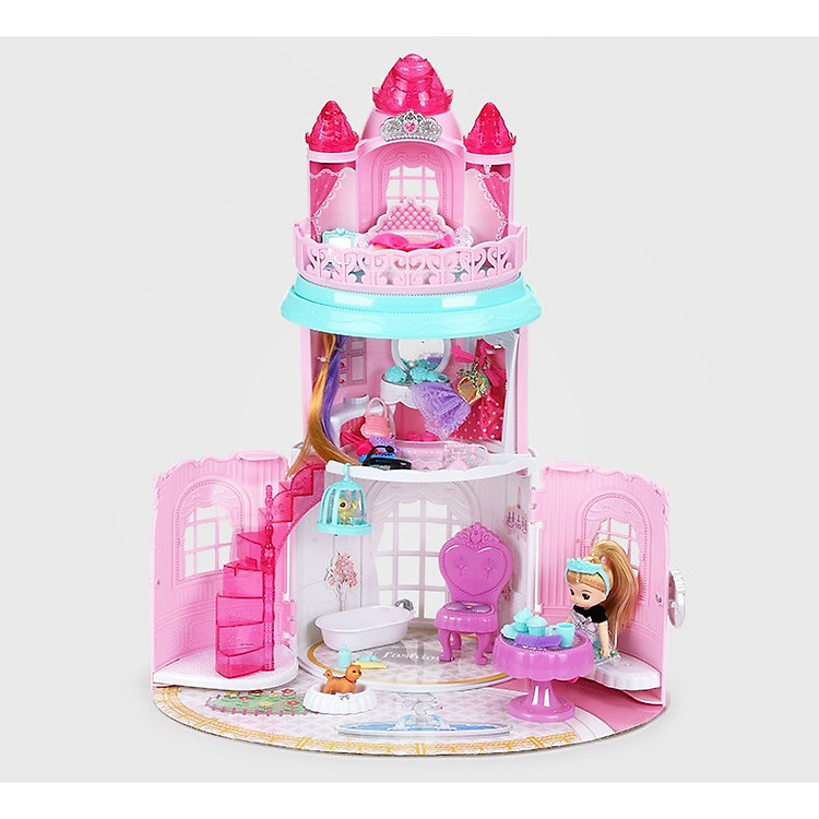 Đồ chơi mô hình - Lâu đài búp bê cho bé