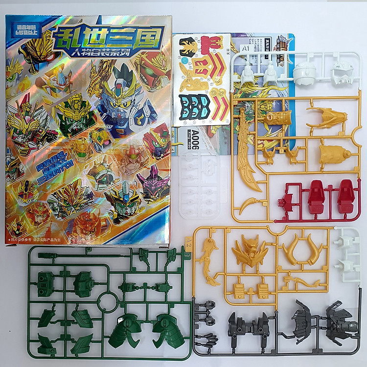 Đồ chơi lắp ráp SD Gundam Quan Vũ Chính hãng Giá rẻ - Hình ảnh 3