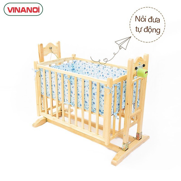 Nôi Em Bé Tự Động VINANOI VNN301 Chính hãng Giá rẻ - Hình ảnh 3
