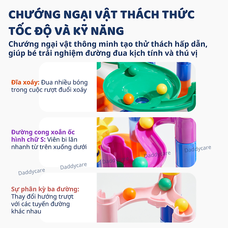 Đồ chơi lắp ghép mê cung bóng Mideer Chính hãng Ưu đãi - Hình ảnh 4