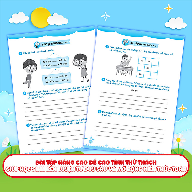 Bài Tập Bổ Trợ Toán – Lớp 2 (Tập 1) - Ảnh 4