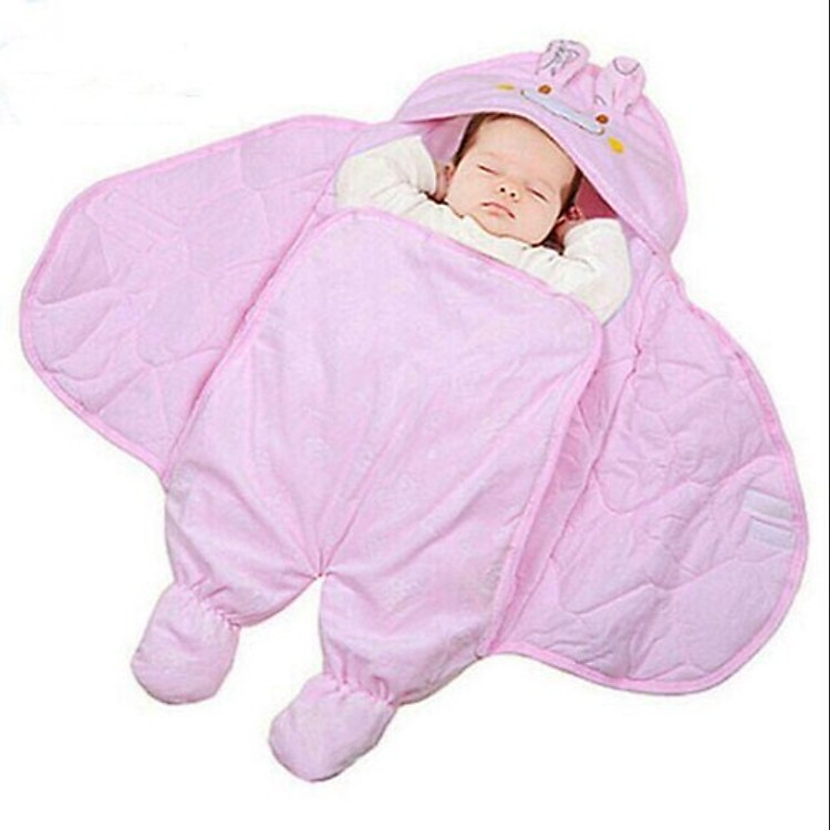 Túi Ủ Nhung Có Chân Cho Bé