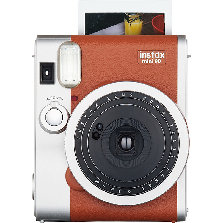Máy Chụp Hình Fuji INSTAX MINI90 - Nâu Bạc